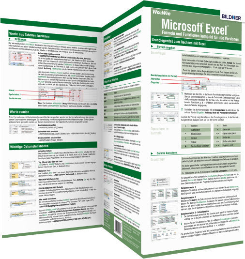 Microsoft Excel - Formeln und Funktionen kompakt für alle Versionen (Inge Baumeister)