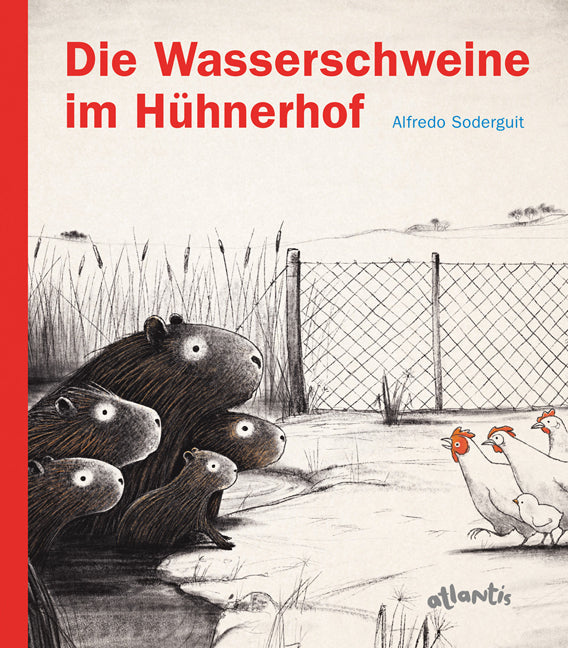 Die Wasserschweine im Hühnerhof (Alfredo Soderguit)