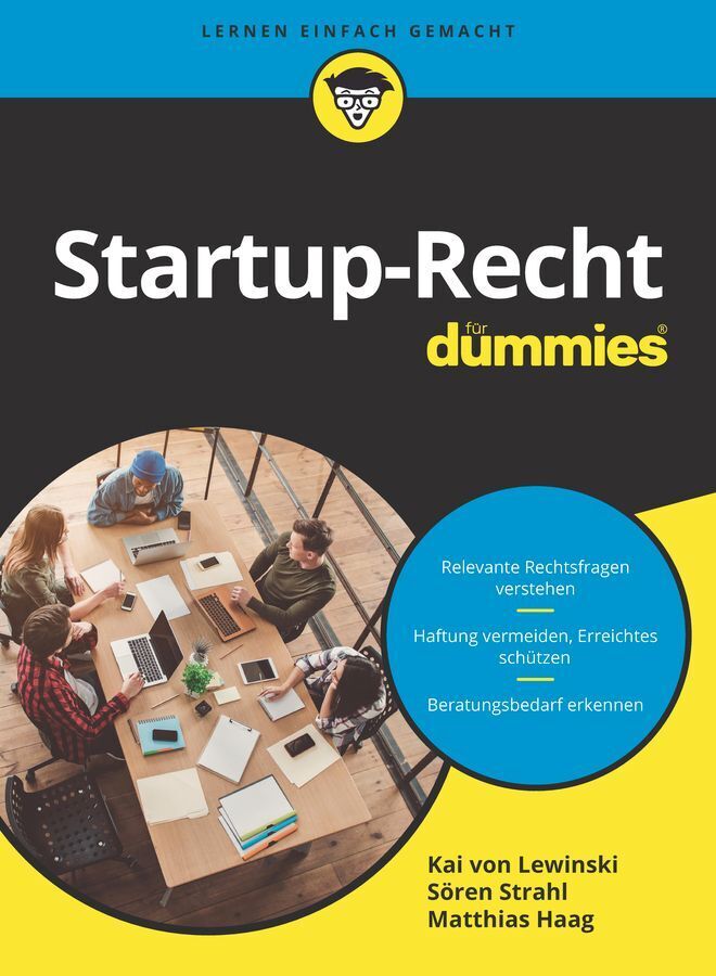 Startup-Recht für Dummies (Kai Von Lewinski)