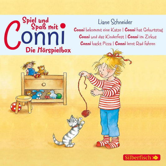 Spiel und Spaß mit Conni - Die Hörspielbox, Audio-CD (Liane Schneider)