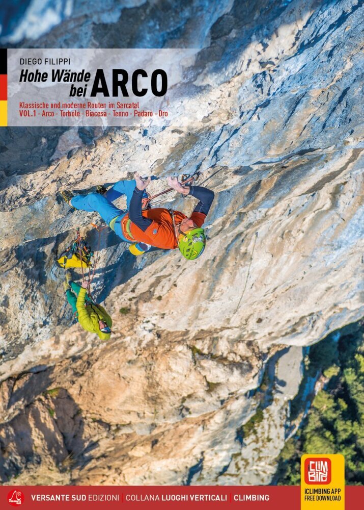 Kletterführer Hohe Wände bei Arco..1 (Diego Filippi)