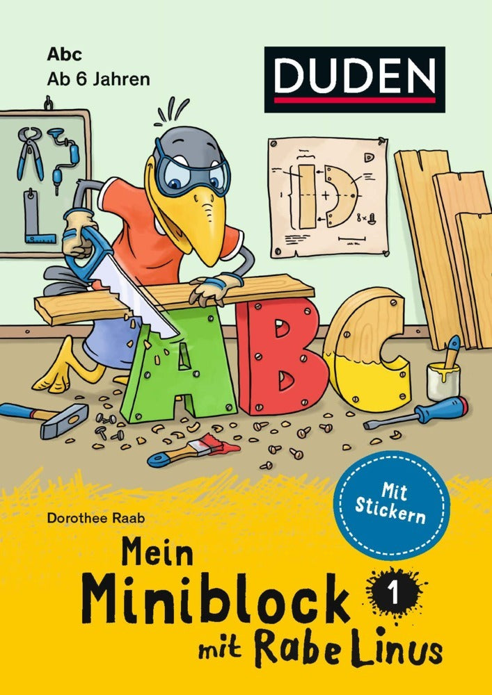 Mein Miniblock mit Rabe Linus - Abc (Dorothee Raab)