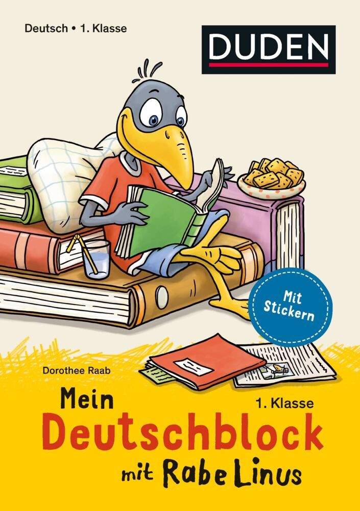 Mein Deutschblock mit Rabe Linus - 1. Klasse (Dorothee Raab)