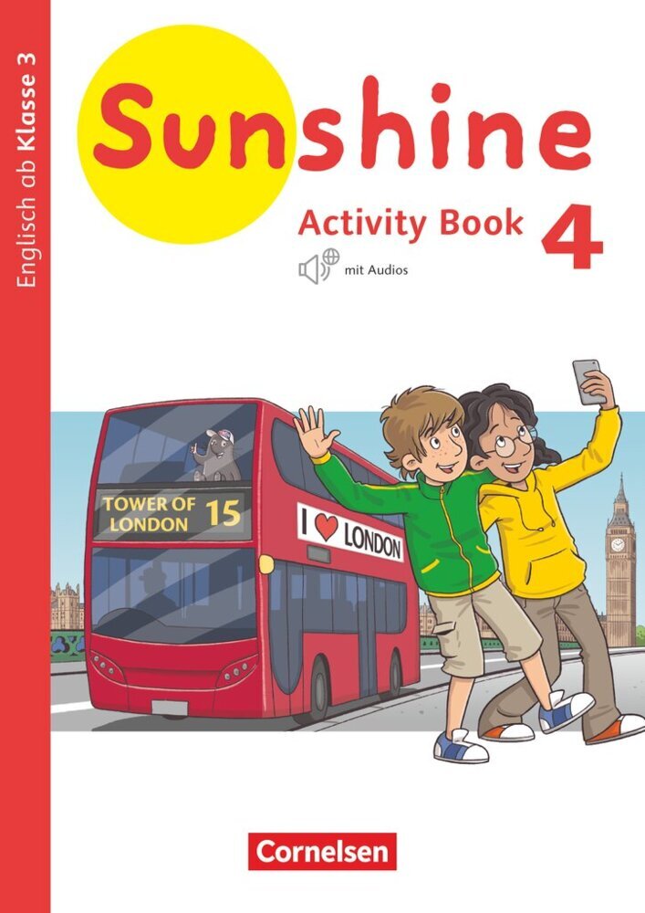 Sunshine - Englisch ab Klasse 3 - Allgemeine Ausgabe 2020 - 4. Schuljahr Activity Book - Mit Audio-CD (Caroline Schröder)