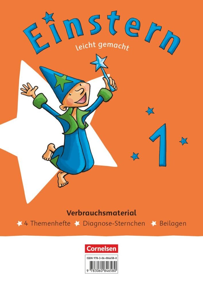 Einstern - Mathematik - Ausgabe 2021 - Leicht gemacht - Themenhefte 1-4, Diagnoseheft und Kartonbeilagen im Paket - Verbrauchsmaterial.Bd.1