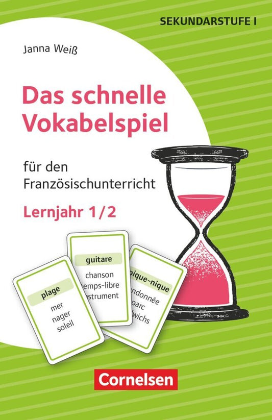 Das schnelle Vokabelspiel - Französisch - Lernjahr 1/2 (Janna Weiß)