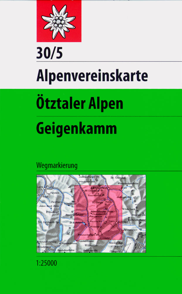 Ötztaler Alpen, Geigenkamm (Oesterreichischer Alpenverein)