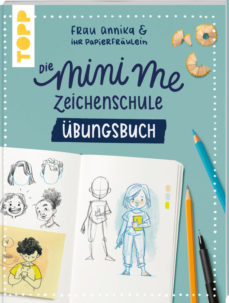 Frau Annika und ihr Papierfräulein: Die Mini me Zeichenschule Übungsbuch (Frau Annika)