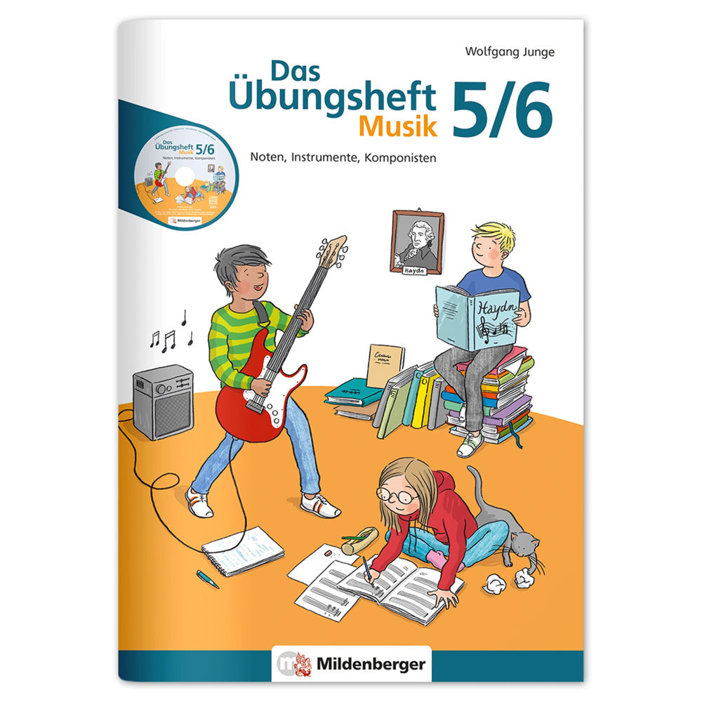 Das Übungsheft Musik 5/6, m. Audio-CD (Wolfgang Junge)