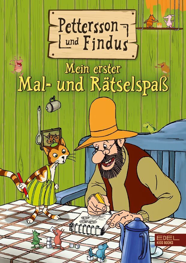 Pettersson und Findus: Mein erster Mal- und Rätselspaß (Sven Nordqvist)