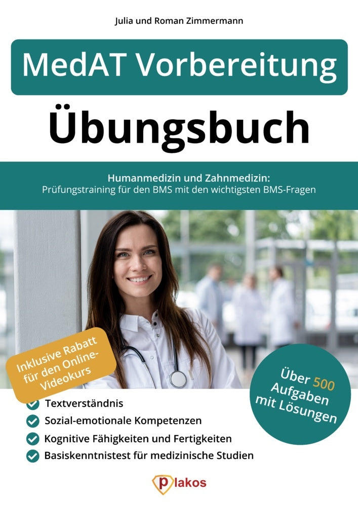 MedAT Vorbereitung Übungsbuch (Roman Zimmermann)