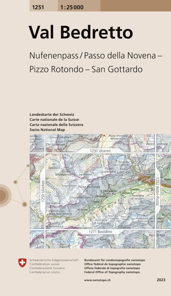 1251 Val Bedretto (Bundesamt Für Landestopografie Swisstopo)