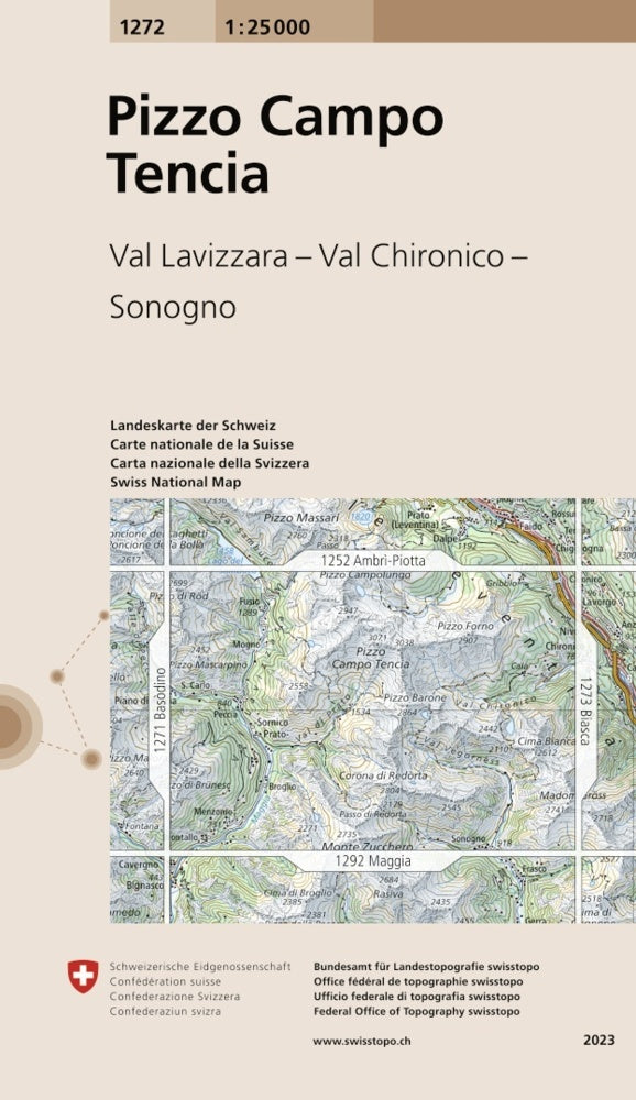 1272 Pizzo Campo Tencia (Bundesamt Für Landestopografie Swisstopo)