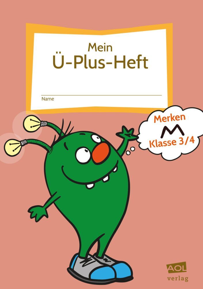 Mein Ü-Plus-Heft: Merken - Klasse 3-4 (Bettina Rinderle)