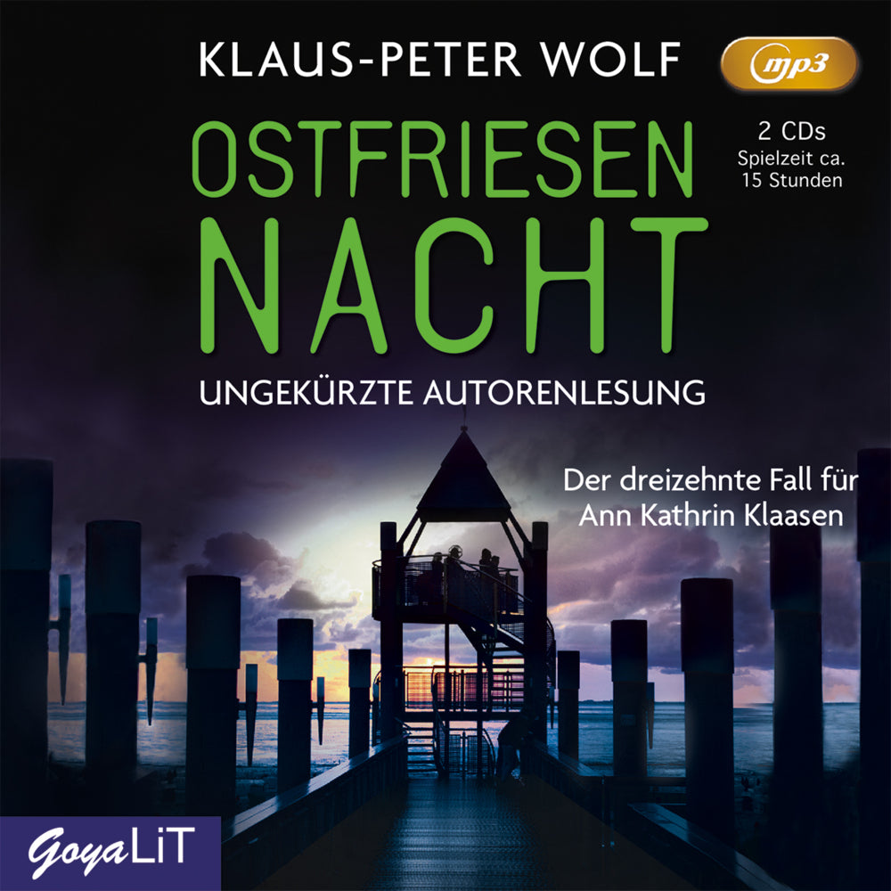 Ostfriesennacht, 2 Audio-CD, 2 MP3 (Klaus-Peter Wolf)