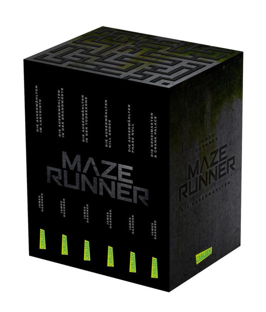 Maze-Runner-Schuber (6 Bände im Taschenbuch-Schuber inklusive Bonusband mit »Crank Palace« und »Die Geheimakten«), 6 Teile (James Dashner)