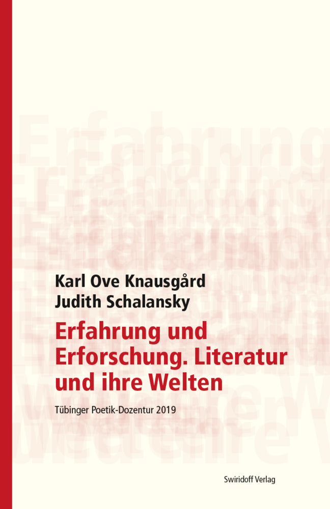 Erfahrung und Erforschung. Literatur und ihre Welten (Judith Schalansky)