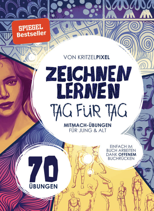 Zeichnen lernen Tag für Tag (Kritzelpixel)
