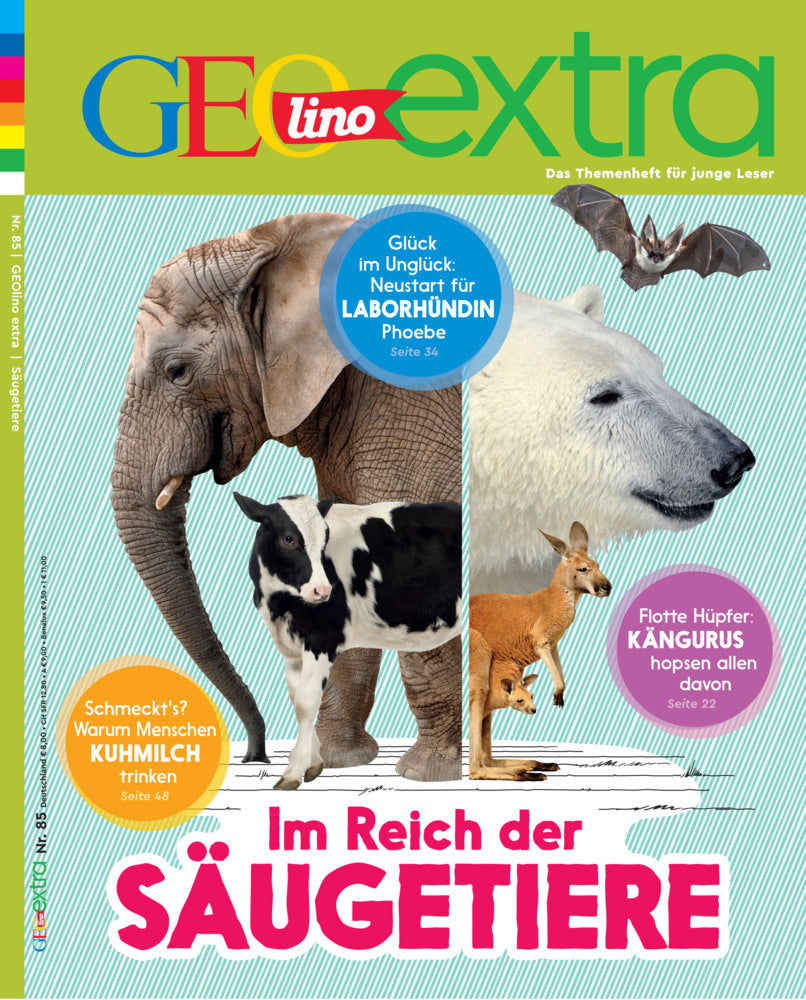 GEOlino Extra - Im Reich der Säugetiere (Rosa Wetscher)