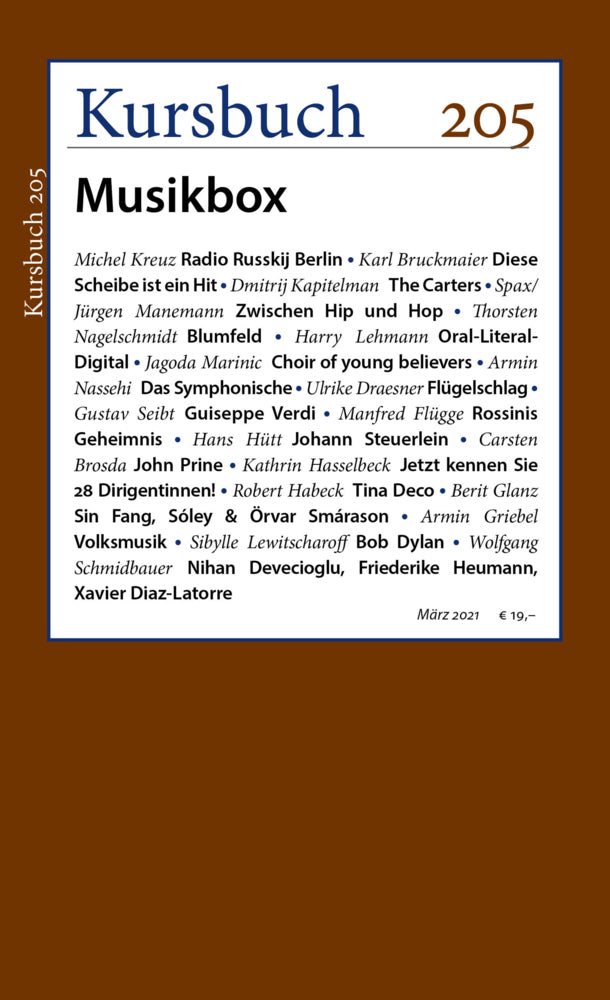 Kursbuch 205 (Armin Nassehi)