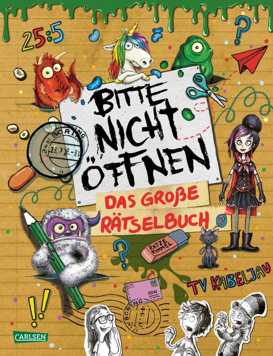 Bitte nicht öffnen: Das große Rätselbuch (Linda Hartwig)