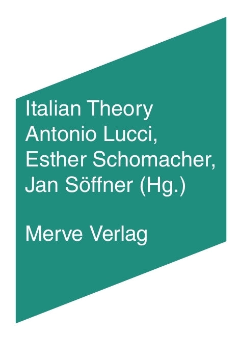 Italian Theory (Giorgio Agamben)