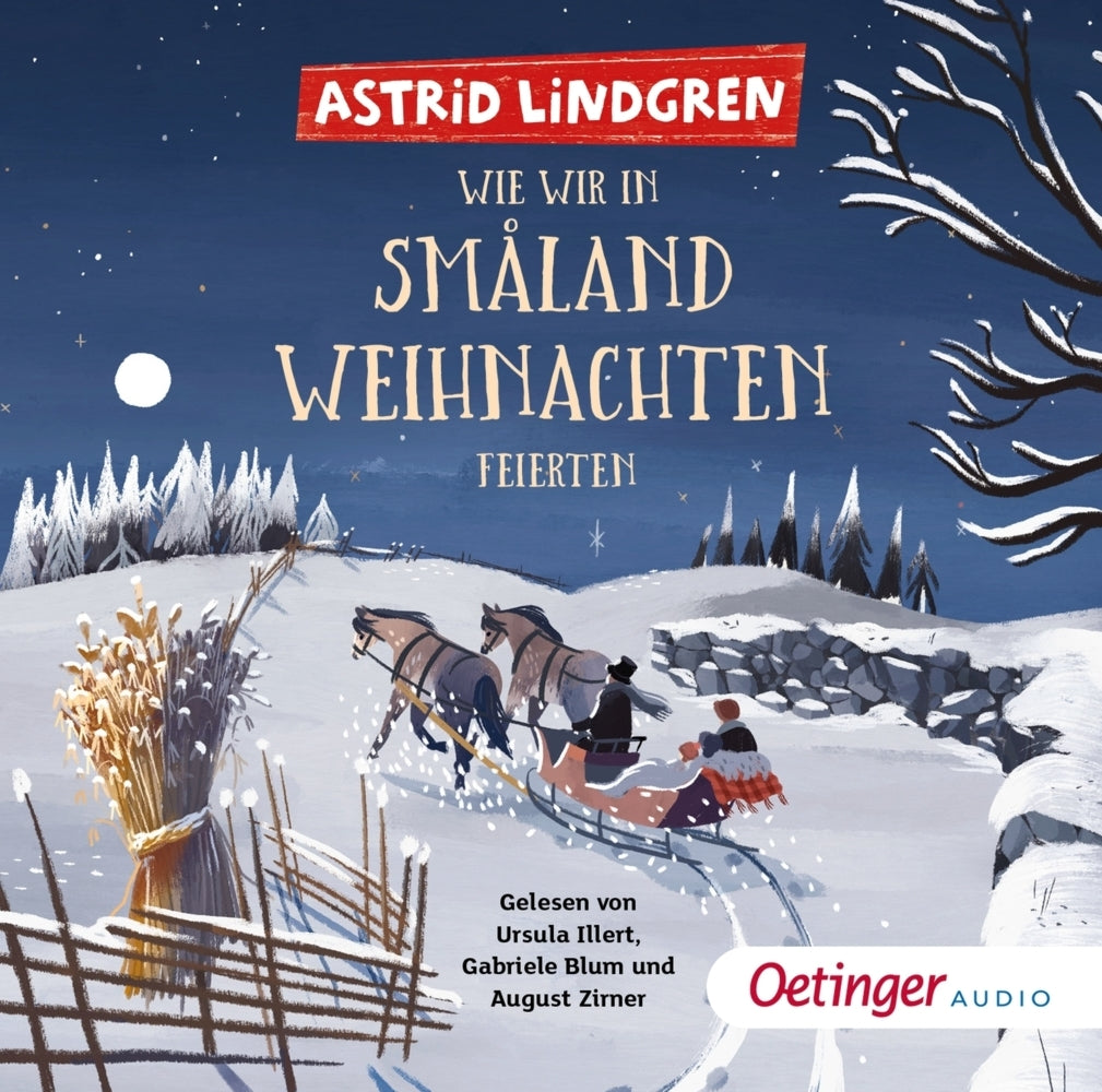 Wie wir in Småland Weihnachten feierten, 1 Audio-CD (Astrid Lindgren)