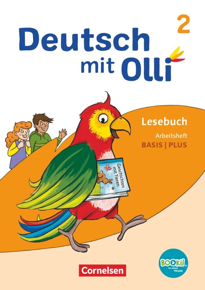 Deutsch mit Olli - Lesen 2-4 - Ausgabe 2021 - 2. Schuljahr Arbeitsheft Basis / Plus - Mit BOOKii-Funktion (Andrea Sperr)