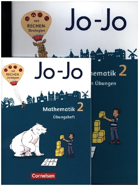 Jo-Jo Mathematik - Allgemeine Ausgabe 2018 - 2. Schuljahr, Arbeitsheft mit interaktiven Übungen und Übungsheft im Paket