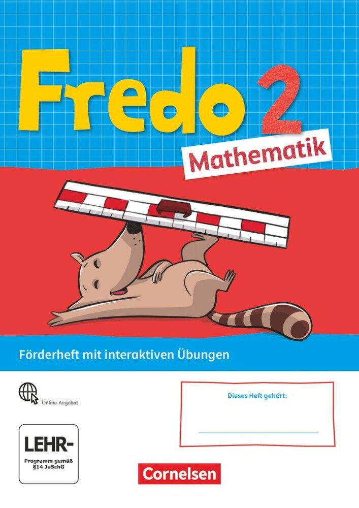 Fredo - Mathematik - Ausgabe A - 2021 - 2. Schuljahr Förderheft mit interaktiven Übungen auf scook.de - Mit Stickerbogen (Anne Strothmann)