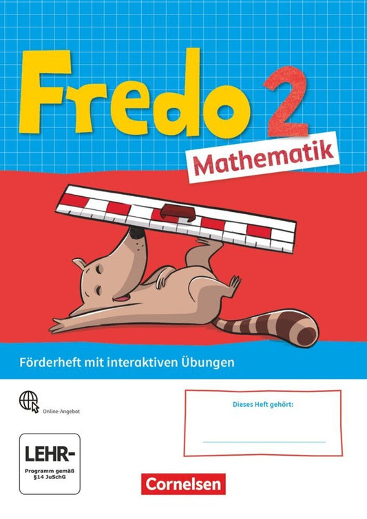 Fredo - Mathematik - Ausgabe A - 2021 - 2. Schuljahr Förderheft mit interaktiven Übungen auf scook.de - Mit Stickerbogen (Anne Strothmann)