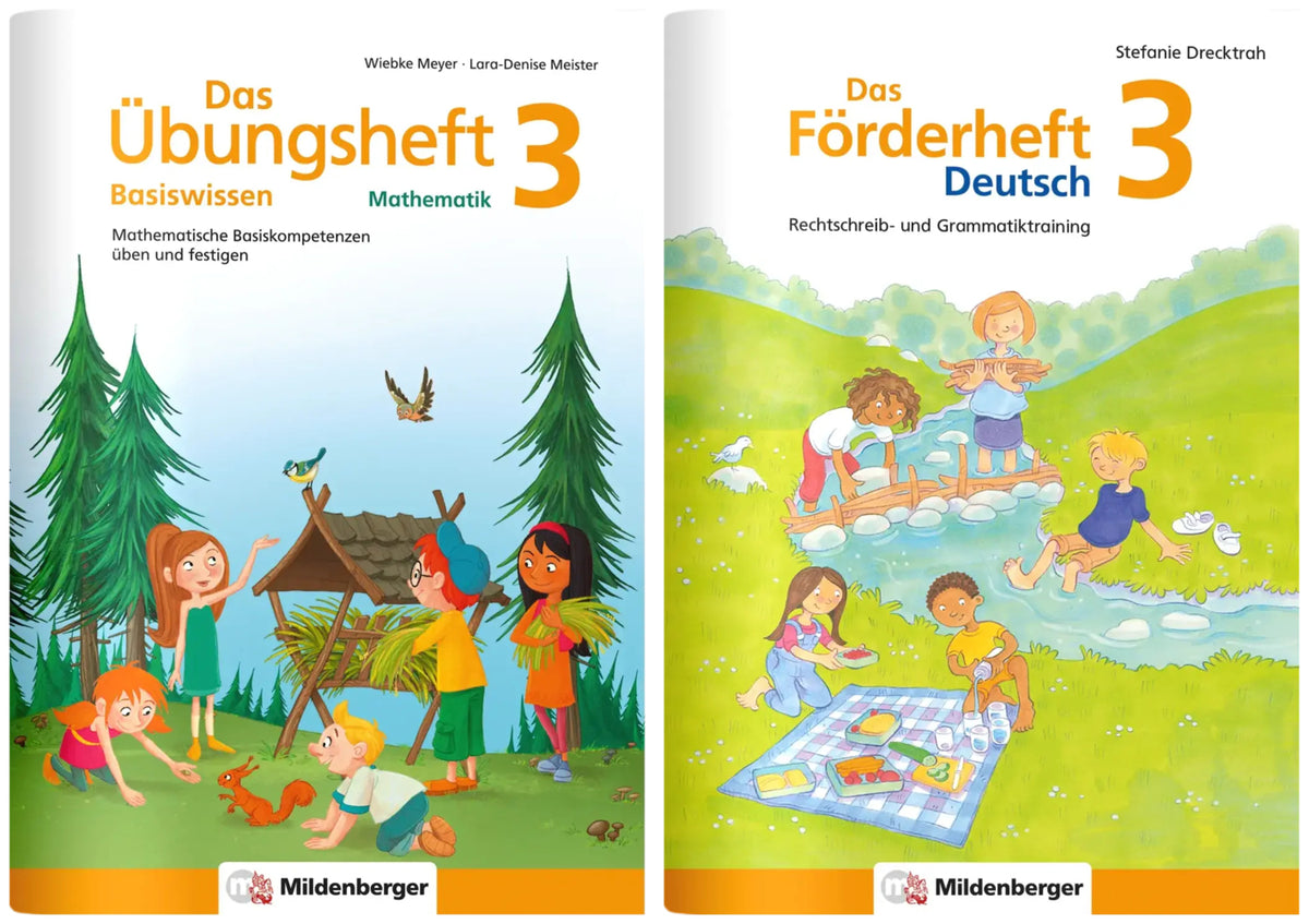Sicher ins 4. Schuljahr - Paket: Förderprogramm Rechnen - Schreiben - Grammatik · Klasse 3 (Diverse)