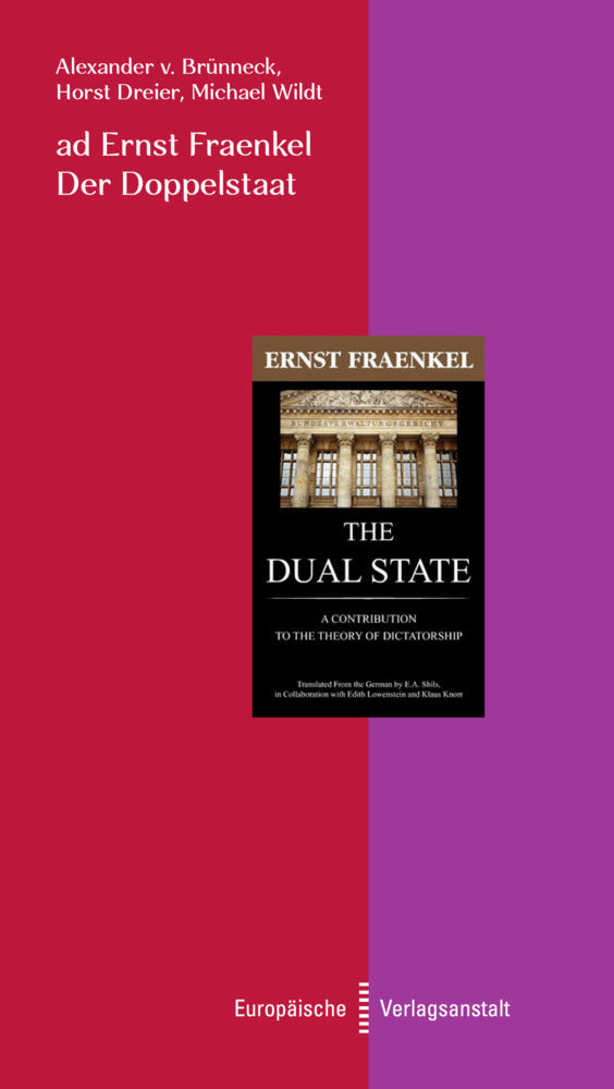 ad Ernst Fraenkel. Der Doppelstaat (Alexander Von Brünneck)
