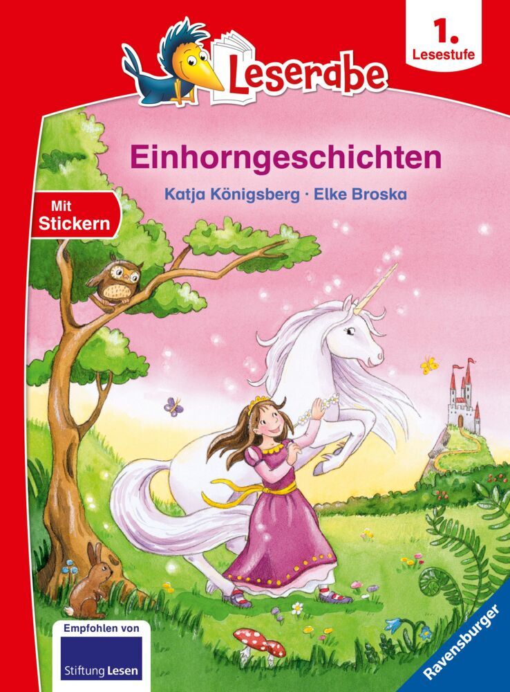 Leserabe 1. Lesestufe - Einhorngeschichten (Katja Königsberg)