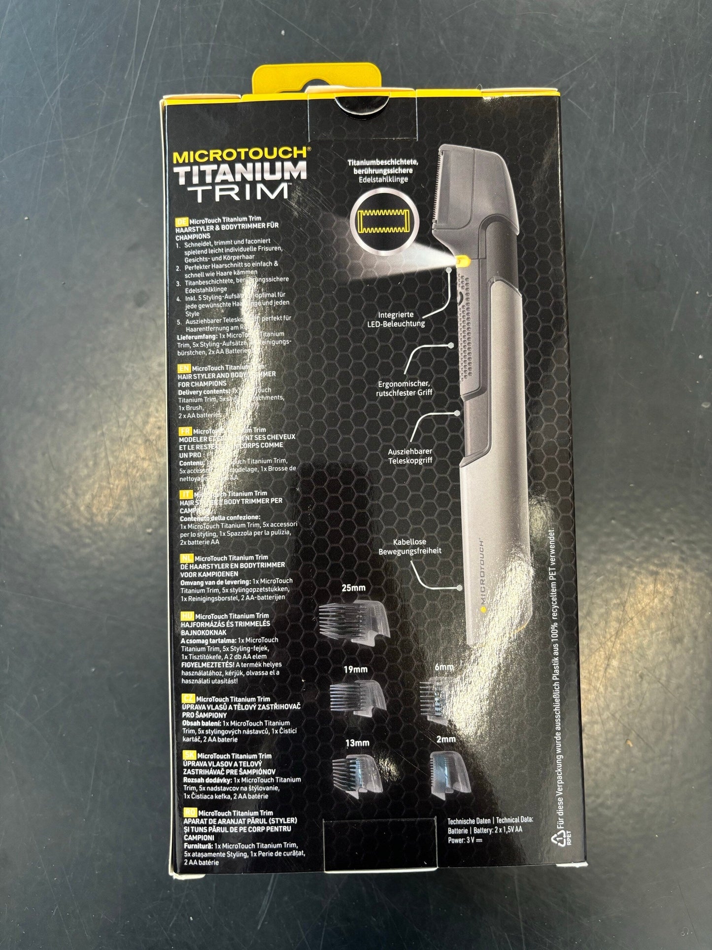 MicroTouch Trim Titanium