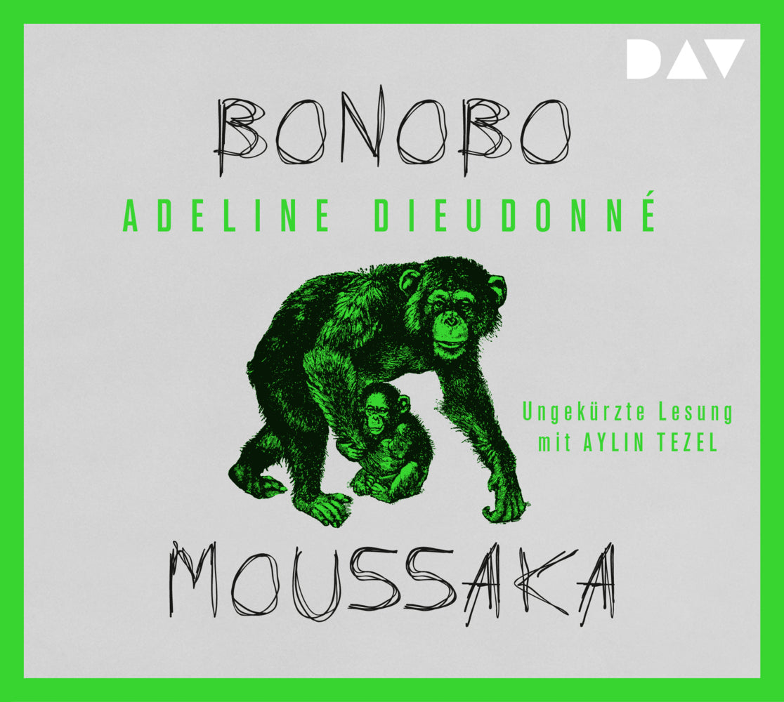 Bonobo Moussaka, 1 Audio-CD, 1 Audio-CD (Adeline Dieudonné)