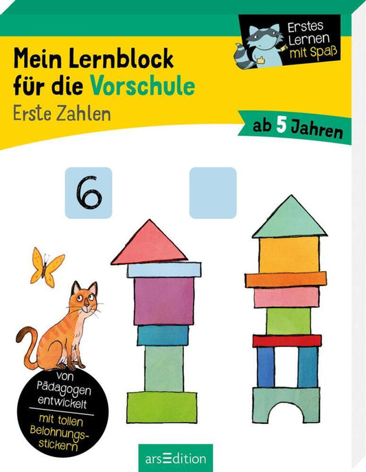 Mein Lernblock für die Vorschule - Erste Zahlen (Hannah Lang)