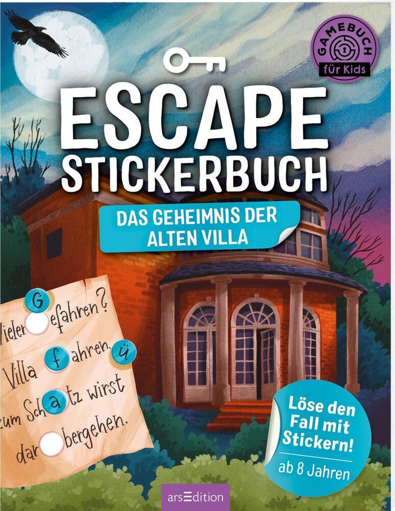 Escape-Stickerbuch - Das Geheimnis der alten Villa (Philip Kiefer)