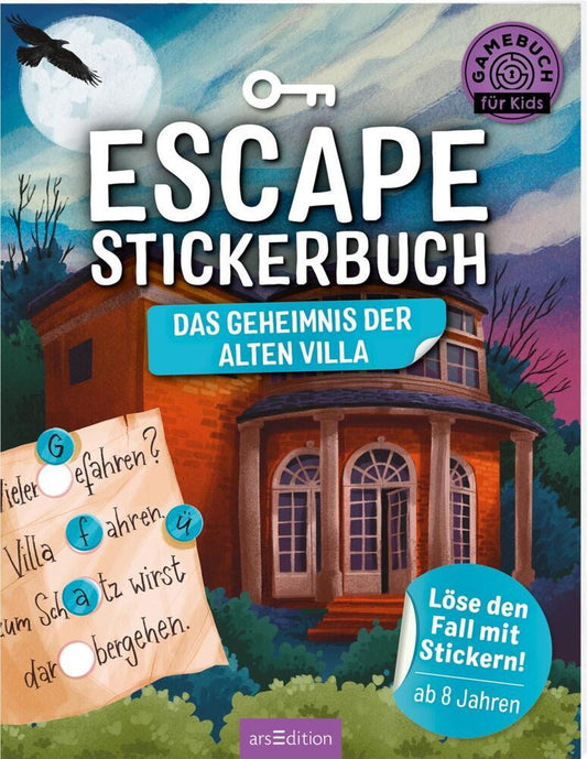Escape-Stickerbuch - Das Geheimnis der alten Villa (Philip Kiefer)