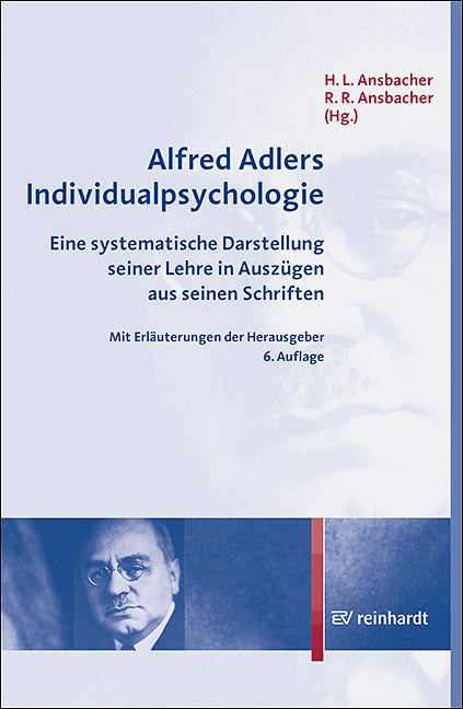 Alfred Adlers Individualpsychologie (Heinz Ansbacher)