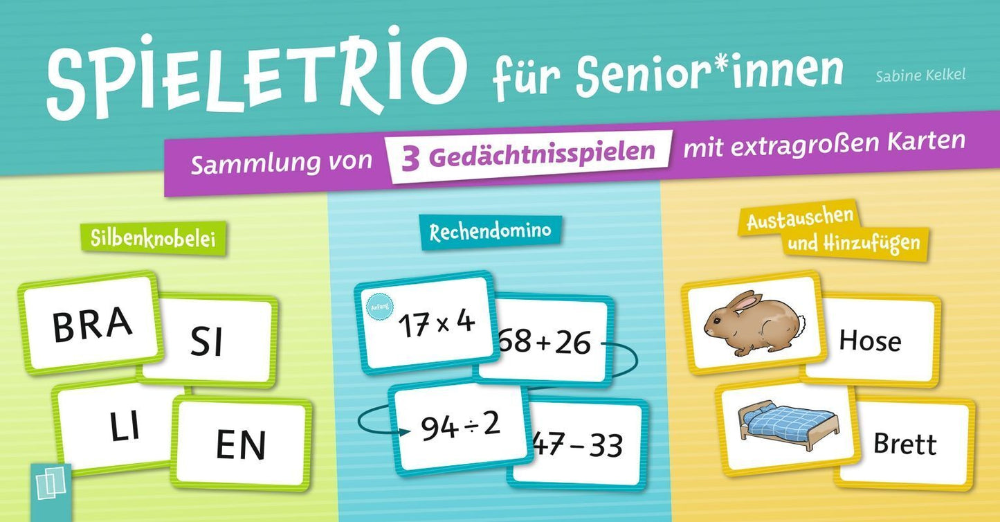 Spieletrio für Senioren und Seniorinnen (Sabine Kelkel)
