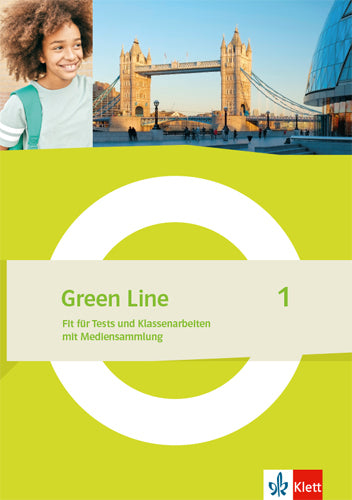 Green Line 1 - Fit für Tests und Klassenarbeiten. Arbeitsheft mit Lösungen und Mediensammlung Klasse 5