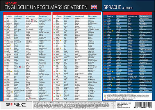 Englische unregelmäßige Verben (Schulze Media Gmbh)