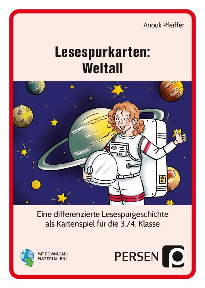 Lesespurkarten: Weltall, m. 1 Beilage (Anouk Pfeiffer)