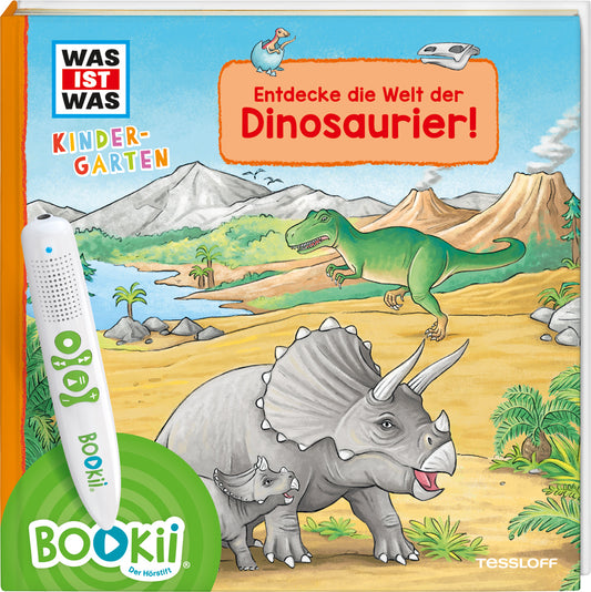BOOKii® WAS IST WAS Kindergarten Entdecke die Welt der Dinosaurier! (Benjamin Schreuder)