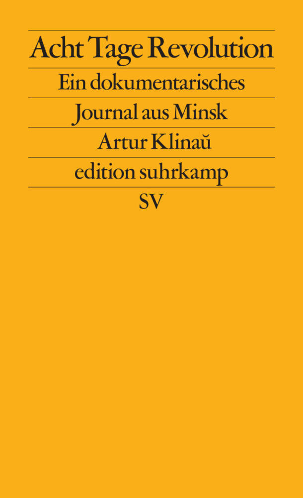 Acht Tage Revolution (Artur Klinau)