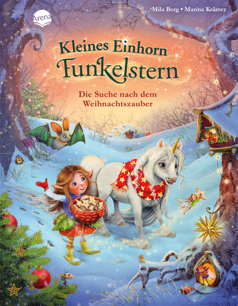 Kleines Einhorn Funkelstern. Die Suche nach dem Weihnachtszauber (Mila Berg)