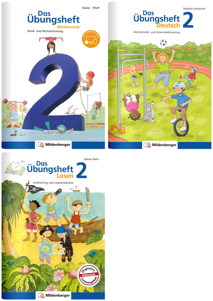 Sicher ins 3. Schuljahr - Paket: Rechnen - Schreiben - Lesen - Grammatik · Klasse 2 (Sabine Stehr)