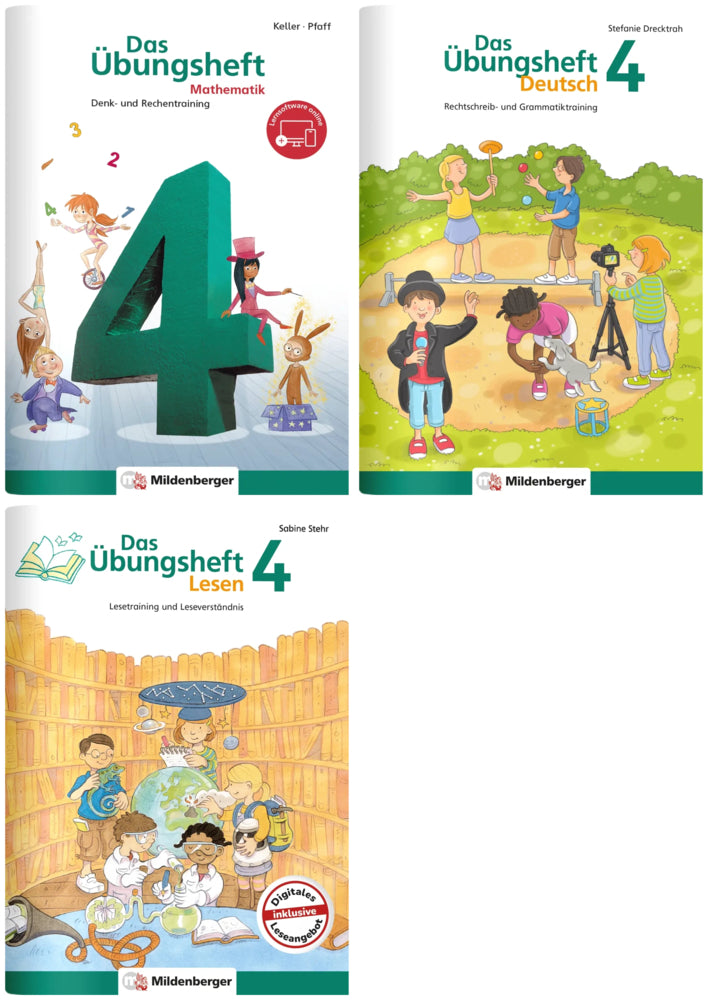 Sicher ins 5. Schuljahr - Paket: Rechnen - Schreiben - Lesen - Grammatik · Klasse 4 (Sabine Stehr)