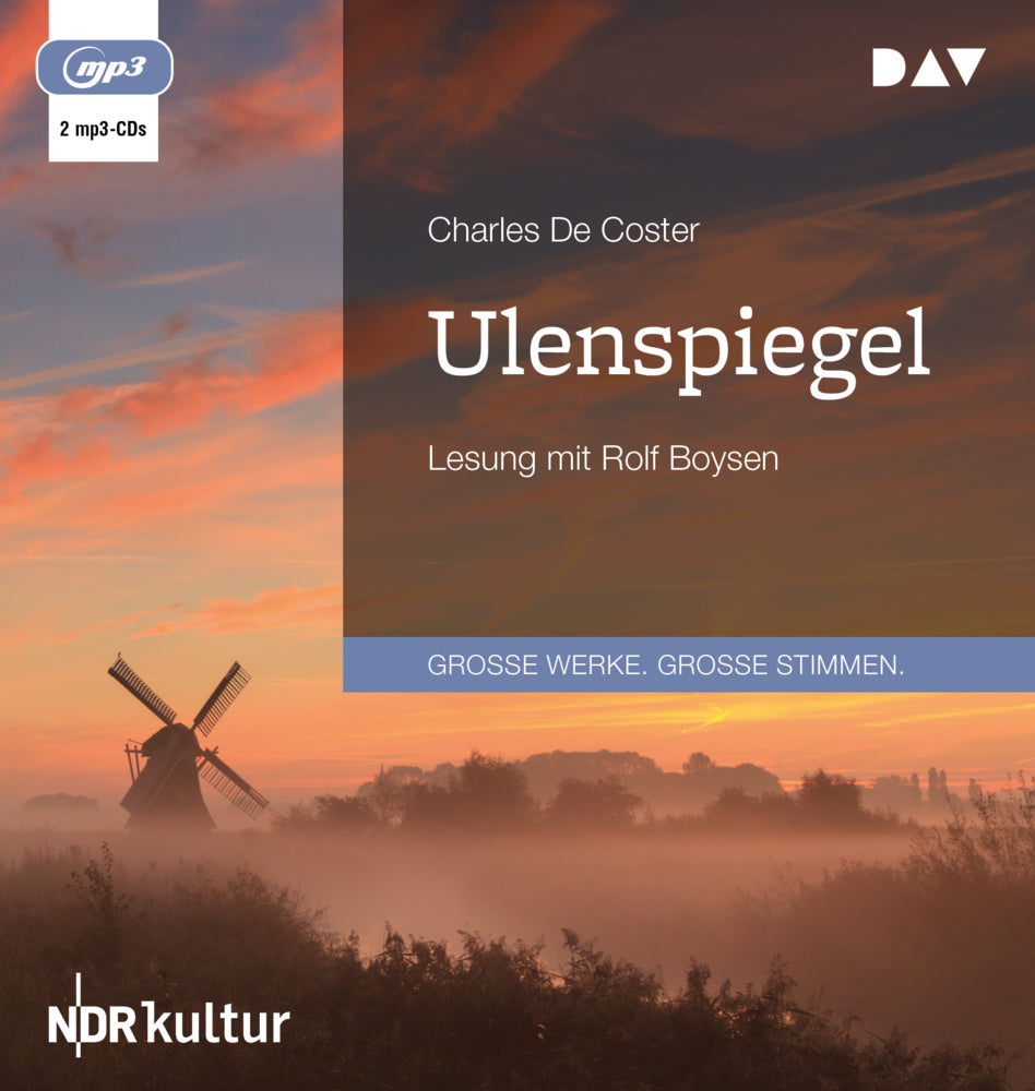 Ulenspiegel, 2 Audio-CD, 2 MP3 (Charles De Coster)